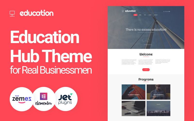 Éducation - Thème WordPress pour l'apprentissage en ligne et l'enseignement supérieur