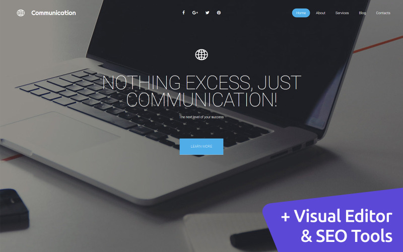 сетевой шаблон moto cms 3