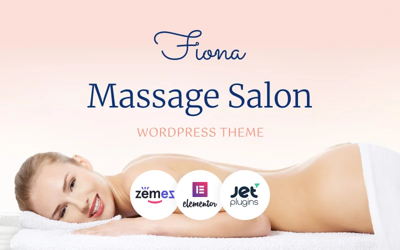 Fiona - WordPress-thema voor massagesalons en spa's