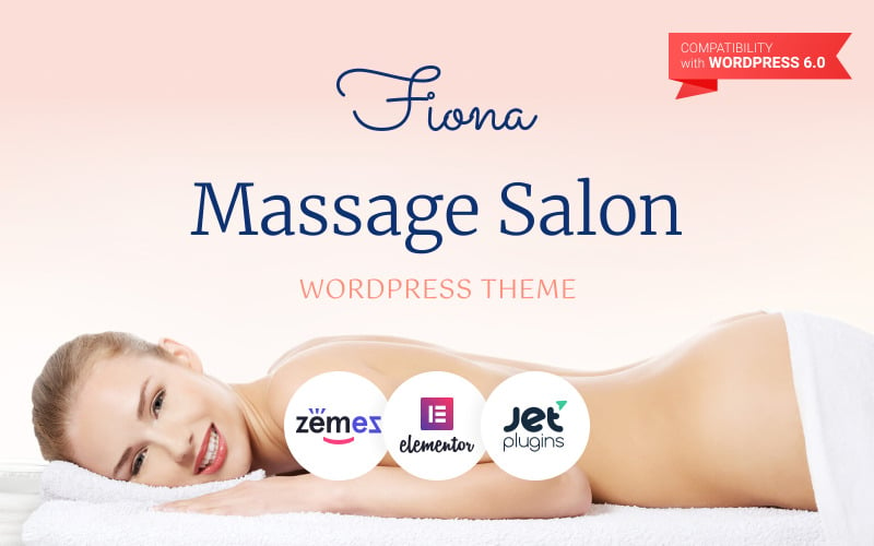 Responsywny motyw WordPress Beauty Spa & Salon masażu