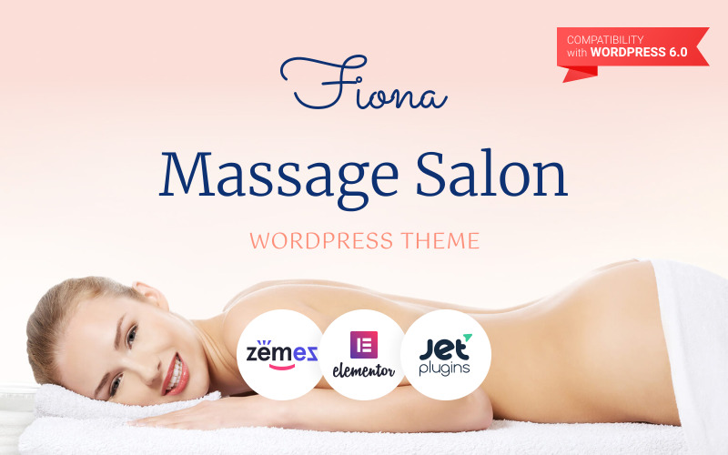 Tema WordPress adaptable para salón de masajes y spa de belleza