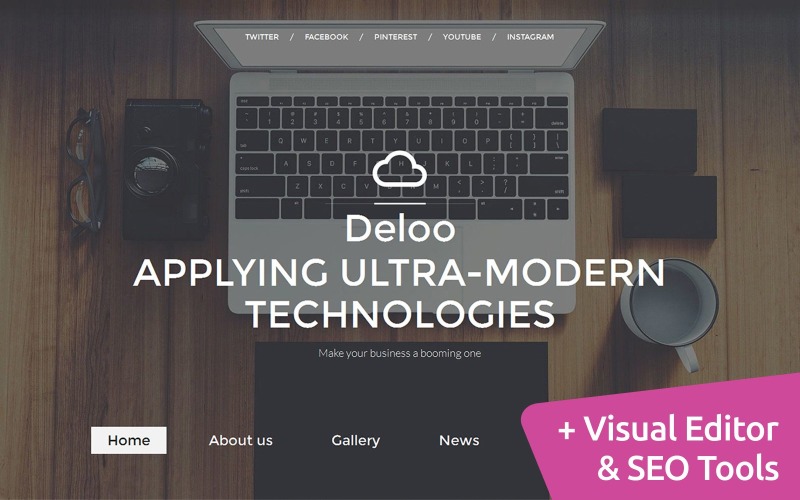 цифровое агентство moto cms 3 шаблон