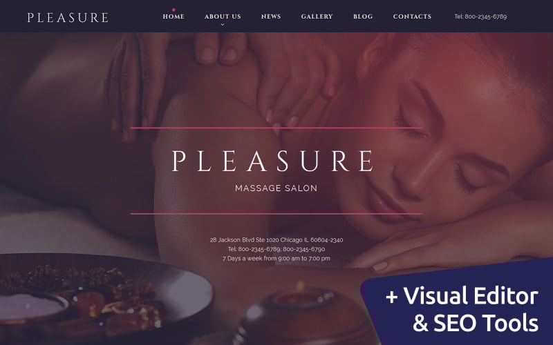 салон и спа moto cms 3 шаблон