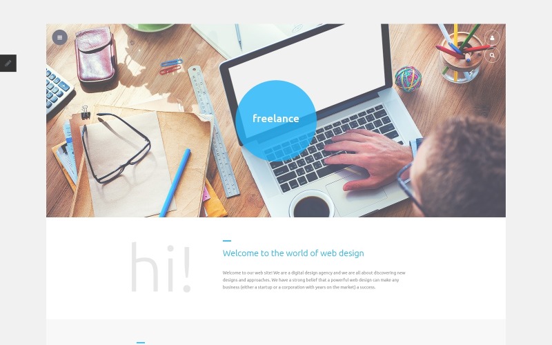 фриланс шаблон joomla