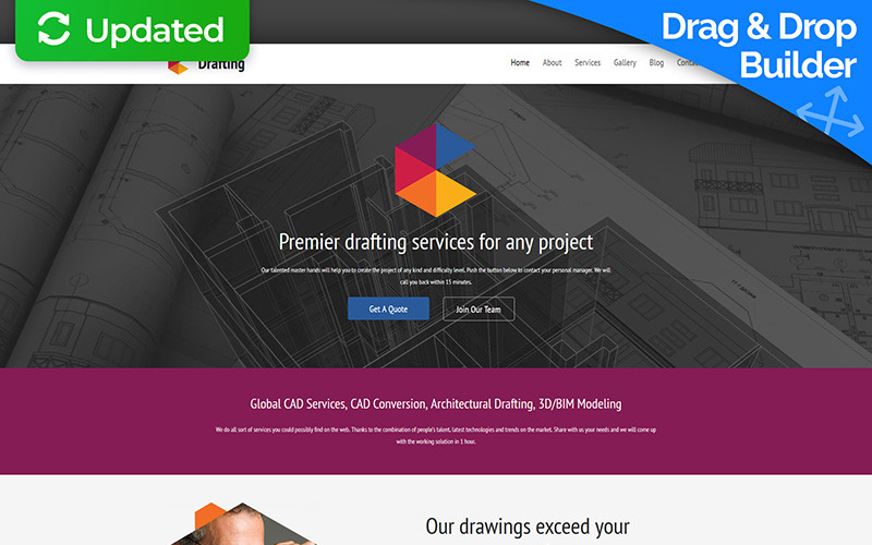 разработка шаблона moto cms 3