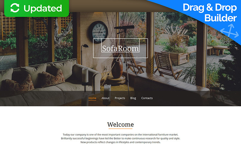 мебель moto cms 3 шаблон