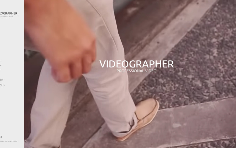 Šablona Joomla pro videografy a fotografy