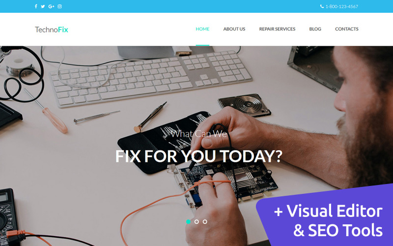 ремонт компьютера moto cms 3 шаблон