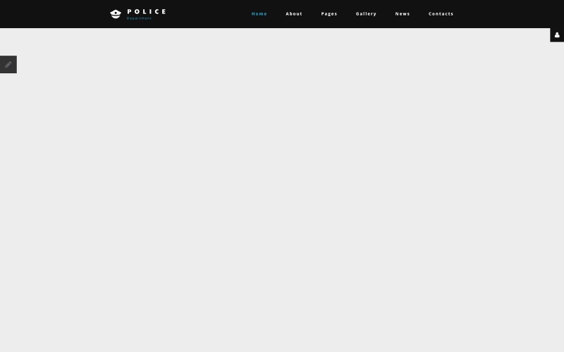 шаблон полицейского управления joomla