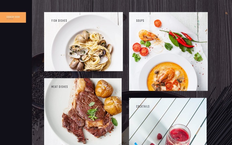Libro de cocina: recibos y cocina Tema de WordPress