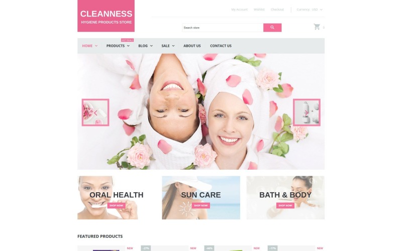 Spa-accessoires Responsief Shopify-thema