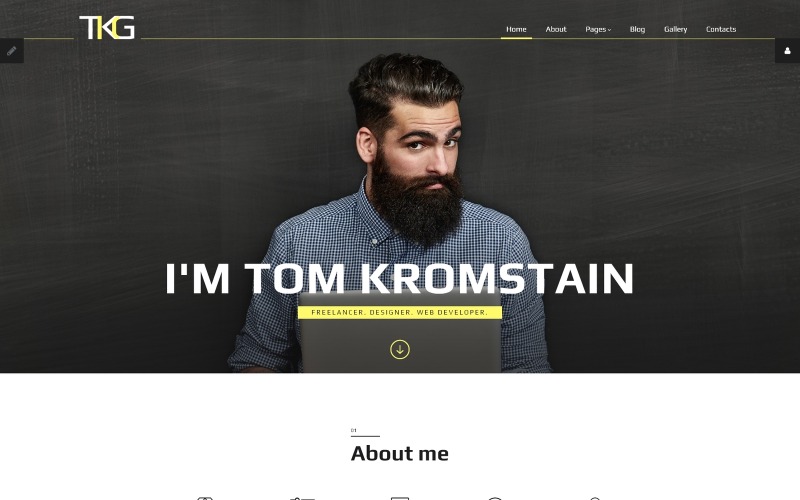 TKG responsieve Joomla-sjabloon