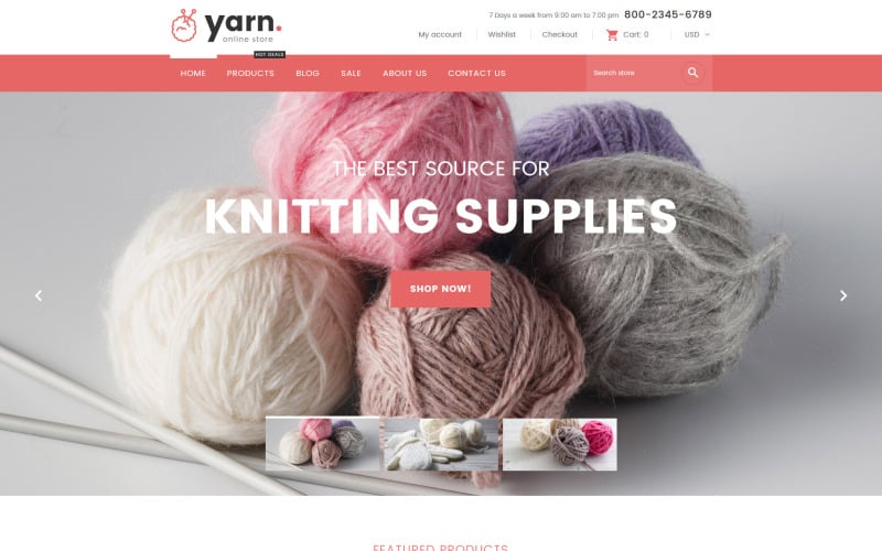 Garn - Stricken Responsive Shopify Theme