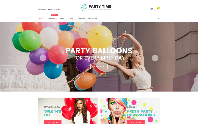 Entertainment-responsief Shopify-thema