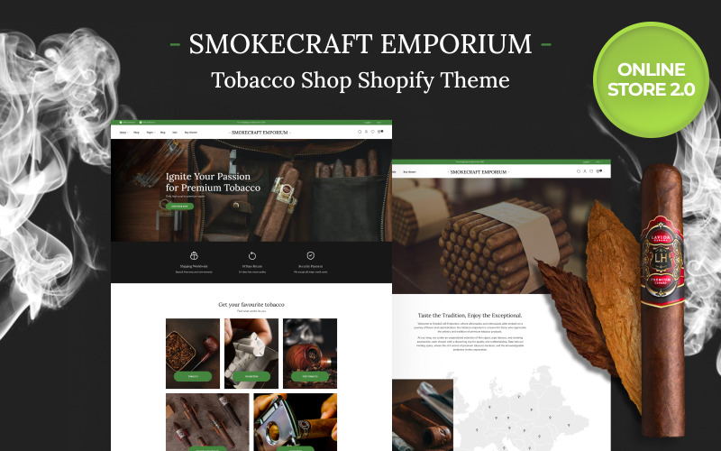 Colombo - Tema Tobacco Shopify