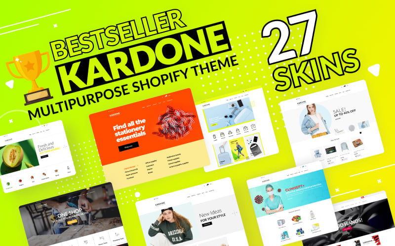 KarDone - Többcélú Designs Shopify 2.0 sablon