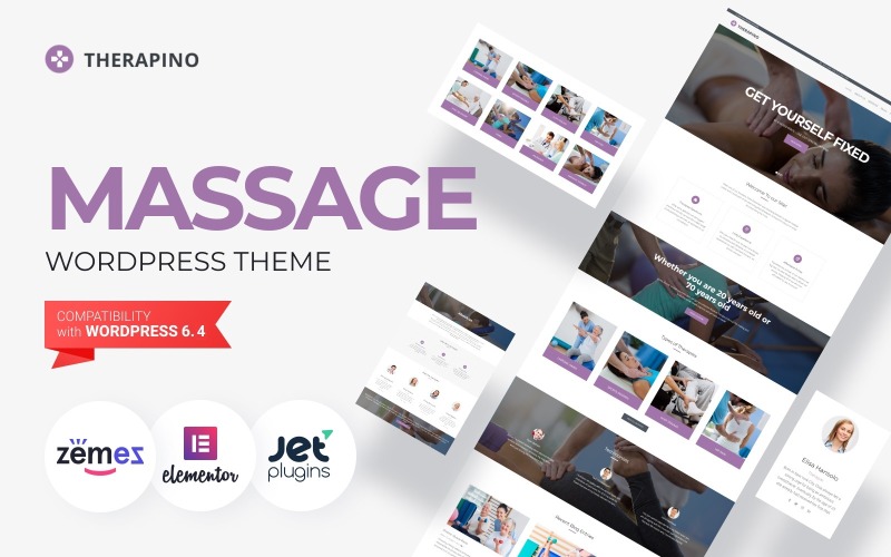 Therapino - Fizik Tedavi ve Masaj Salonu WordPress Teması