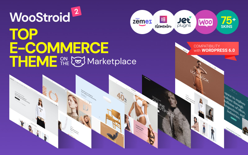 Woostroid2 - Tema multipropósito Elementor WooCommerce