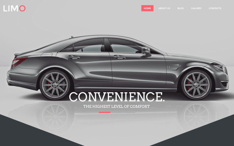 лимузин сервис moto cms html шаблон