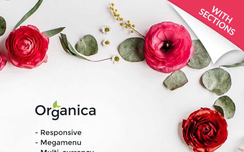 магазин косметики отзывчивая тема shopify