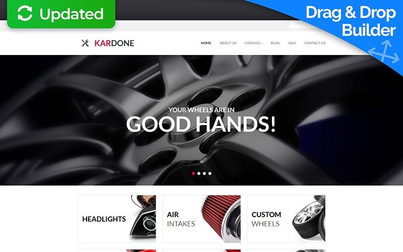 автозапчасти motocms шаблон электронной коммерции