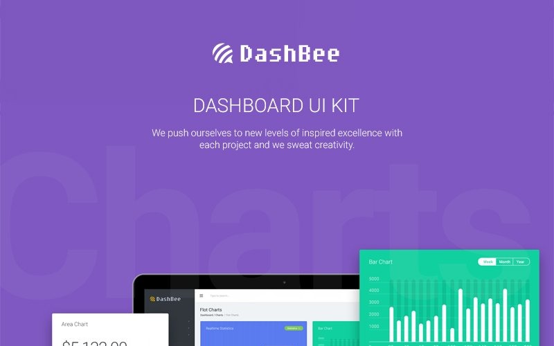 DashBee - Kit interfaccia utente dashboard