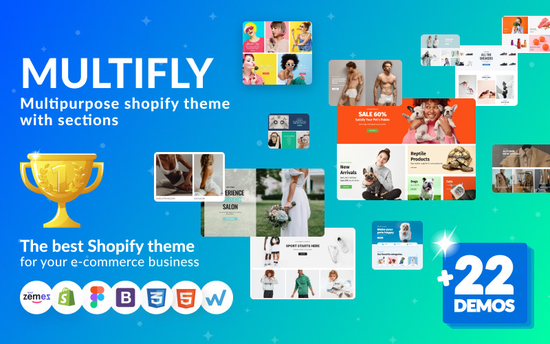 Multifly - 多用途在线商店 Shopify 主题