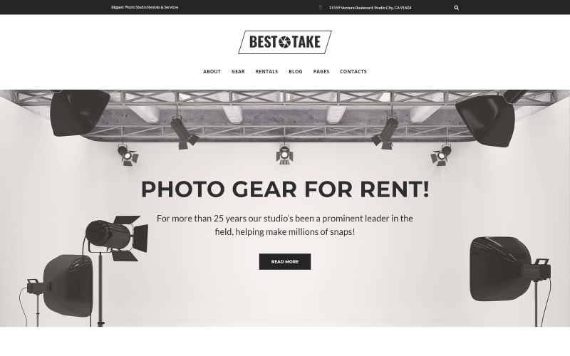 BestTake - Photo Studio Rentals & Services Responsive WordPress Theme
