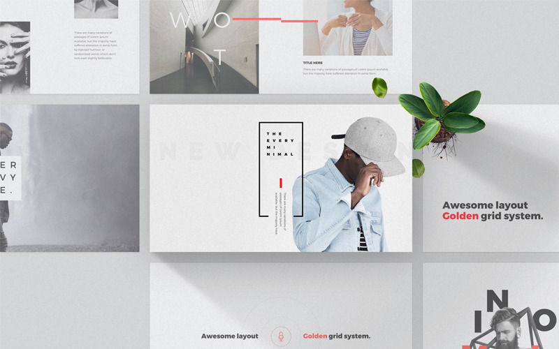 Every - Minimal modèle PowerPoint #63918