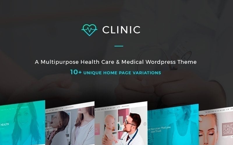 Klinika - motyw WordPress dla Centrum Zdrowia i Medycyny