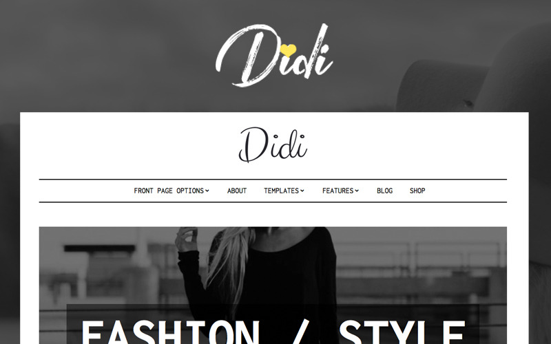 Didi - Fashion Blog WordPress Theme by AnarielDesign | ThemeForest
