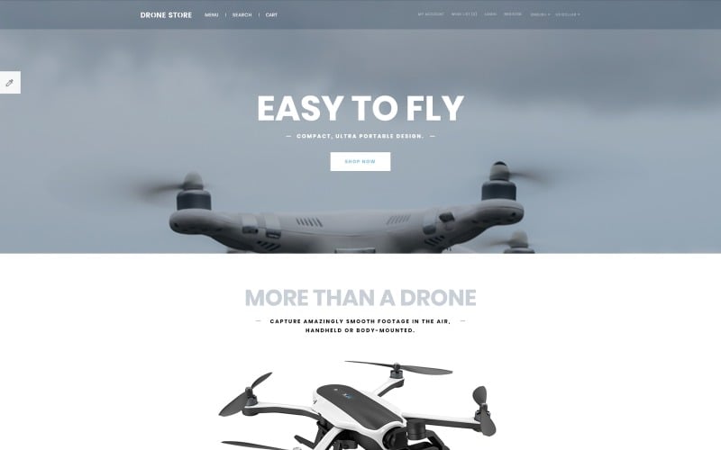 магазин электроники отзывчивый шаблон opencart