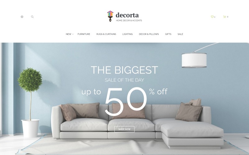 home decor отзывчивый шаблон opencart