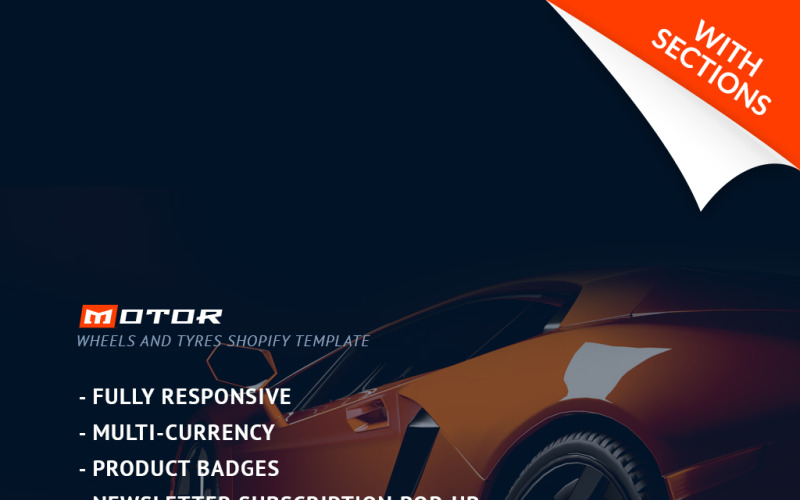 wheels &amp; tires отзывчивая тема shopify