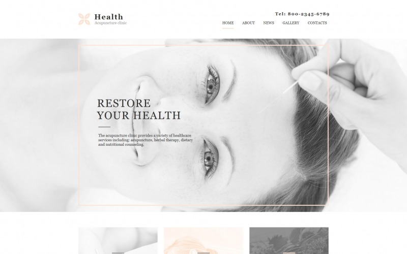 альтернативная медицина moto cms html шаблон