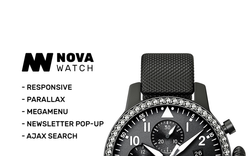 Klockor Responsive OpenCart-mall