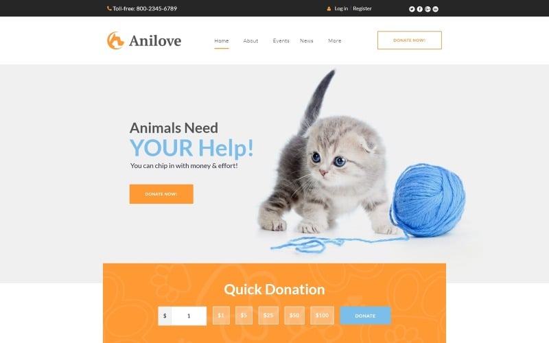 Motyw Anilove WordPress