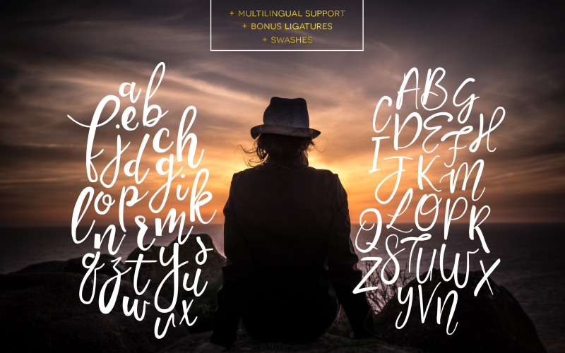 Download Шрифт "Safirestone Font" / Safirestone Font - Шрифт на тему графика font script lettering hand made written drawn calligraphy swashes feminine brush marker illustration logo branding heart ornaments flirty quote marketing