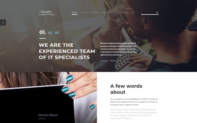 IT-responsieve Joomla-sjabloon