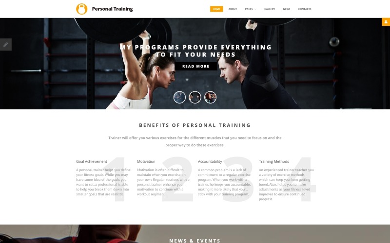 Sport Responsive Joomla Teması