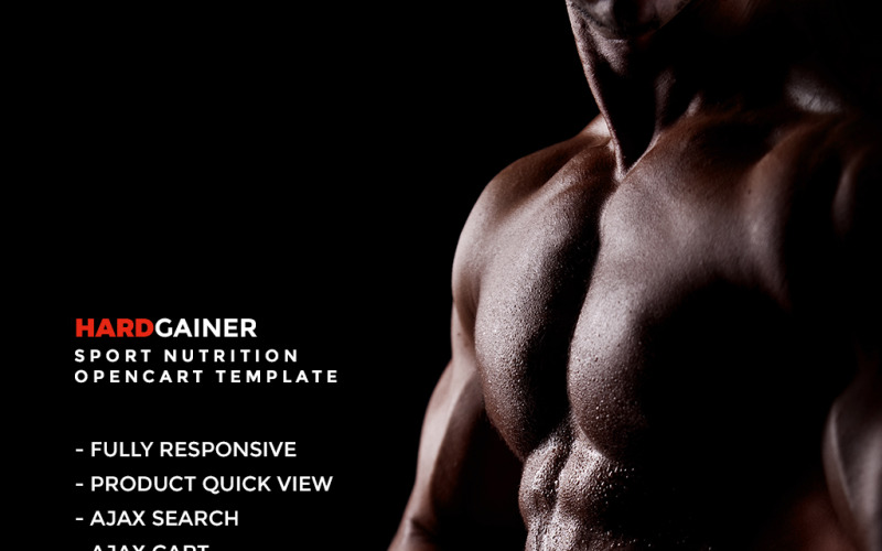спортивный адаптивный шаблон opencart