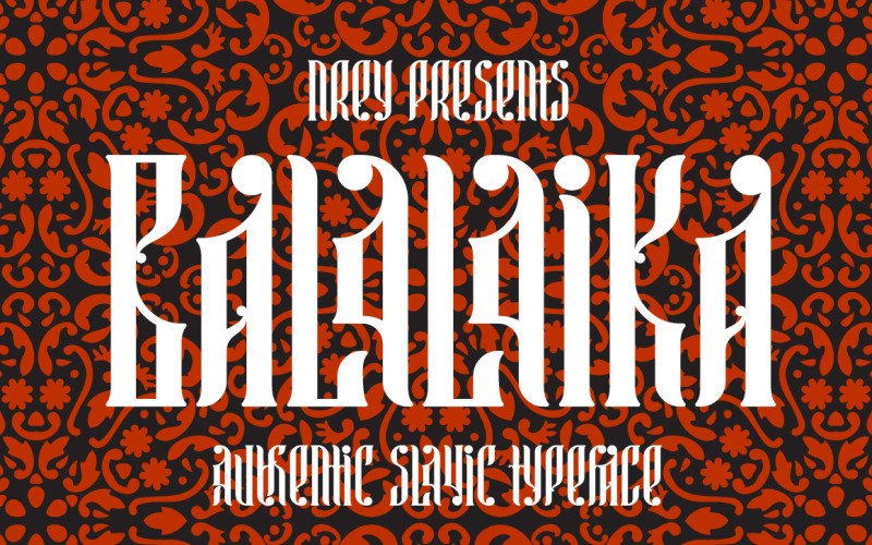 Balalaika Lettertype