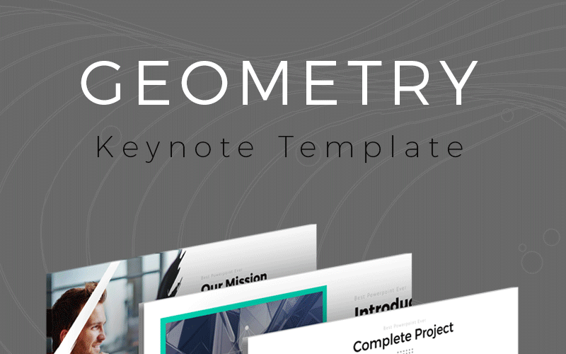 Geometria - szablon Keynote