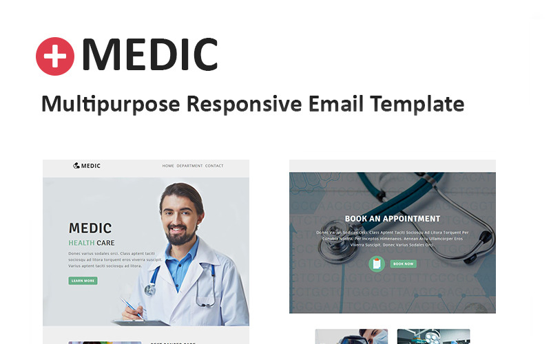 Medic - Responsive Multipurpose Responsive Newsletter-Vorlage