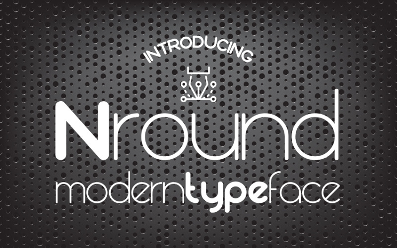 Nround Schriftart