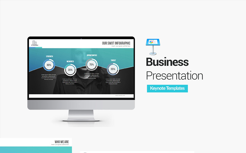 Presentazione aziendale s - modello di Keynote
