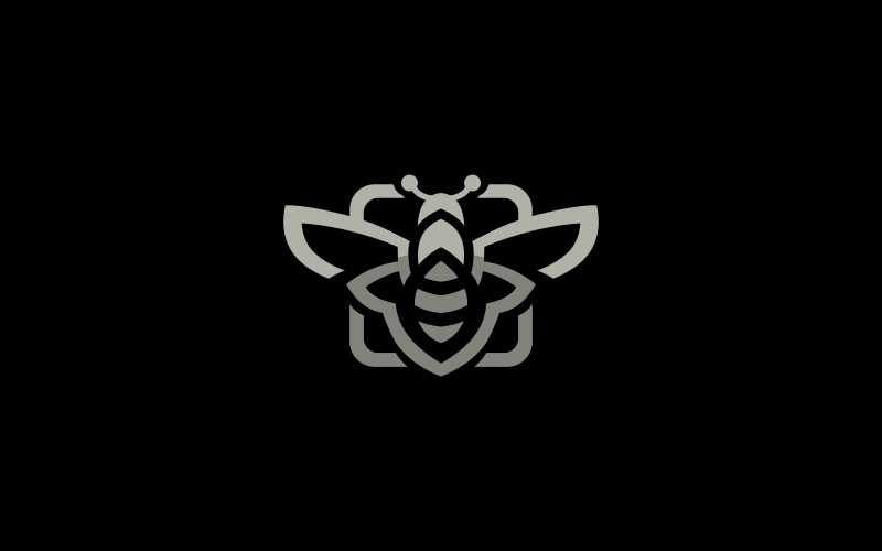 Bee Logo sjabloon