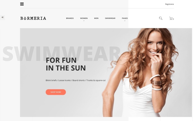 Bormeria PrestaShop主题