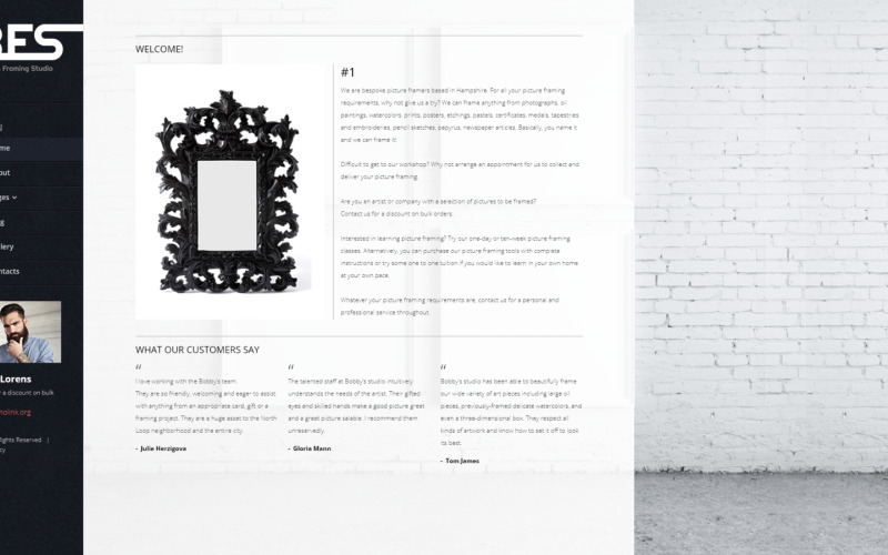 Modelo de Joomla responsivo do Art Studio