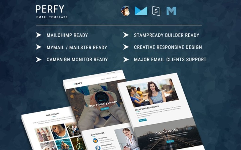 фотогалерея отзывчивый шаблон информационного бюллетеня